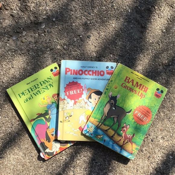 Disney Other - 3 Walt Disney Vintage Books